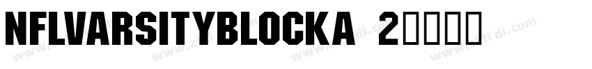 NFLVarsityBlockA 2字体转换
